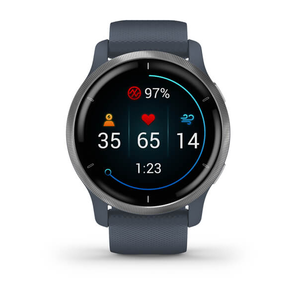 Smartwatch Garmin VENU 2 010-02430-10 azul PLATA